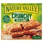 Nature Valley Crunchy Granola Oats & Honey 5X42g