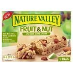 Nature Valley Fruit & Nut Cereal Bars 4X30g