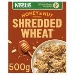 Nestle Shredded Wheat Honey Nut Cereal 500G