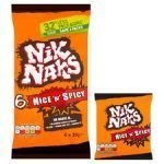 Nik Naks Nice & Spicy Corn Snacks 6X20g - Image 2