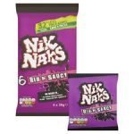 Nik Naks Rib & Saucy Corn Snacks 6X20g - Image 2
