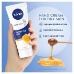 Nivea Hand Cream Protective Care Beeswax 75Ml - Image 2