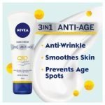 Nivea Hand Cream Q10 3-In-1 Anti Age 100Ml - Image 2