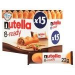 Nutella B-Ready Chocolate Wafers 15 X 22G