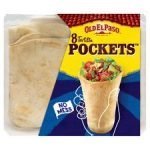 Old El Paso 8 Tortilla Pockets 223G
