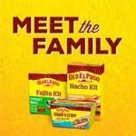 Old El Paso Smokey Bbq Stand ‘N’ Stuff Soft Taco Kit 350G - Image 3