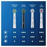 Oral-B Black Cross Action Replacement Electric Toothbrush Heads 2 - Image 4