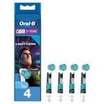 Oral-B Kids 3+ Lightyear Electric Toothbrush Heads X4
