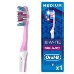 Oral-B White Medium Toothbrush