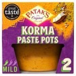 Pataks Korma Paste Pots 2X70g