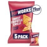 Popworks Chipotle Chilli Popped Crisps 5X17g