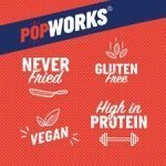 Popworks Protein Sweet Bbq Popped Crisps 28G - Image 3