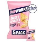 Popworks Sweet & Salty Popped Crisps 5X17g