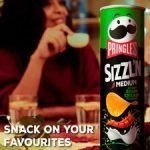 Pringles Sizzl'n Kickin Sour Cream Crisps 180G - Image 3