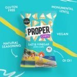 Properchips Salt & Vinegar Lentil Chips 20G - Image 2