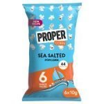 Propercorn Lightly Sea Salt Popcorn 6X10g