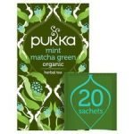 Pukka Organic Fair Mint Matcha Green 20 Tea Bags 30G - Image 2