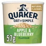 Quaker Oat So Simple Apple & Blueberry Porridge 57G