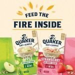 Quaker Oat So Simple No Added Sugar Apple Porridge 8Pk 271G - Image 4