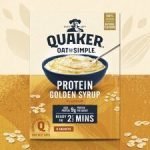 Quaker Oat So Simple Protein Golden Syrup Porridge 8X 43G - Image 2