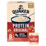 Quaker Oat So Simple Protein Original Porridge 8Pk302g