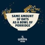 Quaker Porridge To Go Cinnamon Bar 2X55g - Image 3