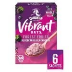 Quaker Vibrant Oats Forest Fruits Porridge 236G