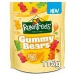 Rowntree's Gummy Bears Sharing Bag 115G