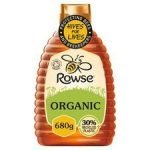 Rowse Organic Squeezy Honey 680G
