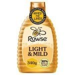 Rowse Squeezy Light & Mild Honey 340G