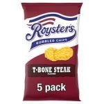 Roysters Bubble Chips T-Bone Steak Flavoured 5X21g