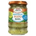 Sacla' Reduced Fat Basil Pesto 190G
