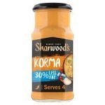 Sharwoods Korma 30% Less Fat Cooking Sauce 420G