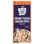 Simply Cook Kit Creamy Tuscan Sausages Pasta Recipe 40G