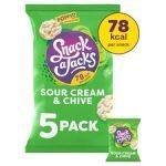 Snack A Jacks Sour Cream & Chive 5X19g