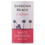 Sundown Beach White Zinfandel 75Cl - Image 2