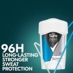 Sure Men Maximum Protection Fresh Scent Cream Antiperspirant Deodorant 45Ml - Image 4