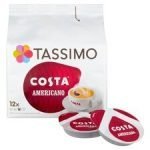 Tassimo Costa Americano Coffee Pods X12 108G - Image 2