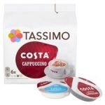 Tassimo Costa Cappuccino Pods 6 Pack 210G - Image 2