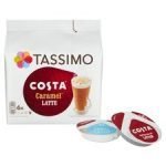 Tassimo Costa Caramel Latte Coffee Pods X6 203.4G - Image 2