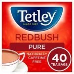 Tetley Redbush 40 Teabags 100G