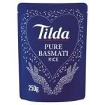 Tilda Pure Steamed Basmati Rice Classic 250G