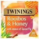 Twinings Rooibos & Honey 20 Teabags 36G