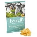 Tyrrells Mediterranean Herb Crisps 150G - Image 2