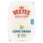 Veetee Heat & Eat Long Grain Rice Pot 2X130g