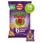 Walker Monster Munch Pickled Onion Crisp 6X20g