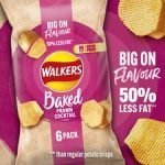 Walkers Baked Prawn Cocktail Crisps 6 X 22G - Image 2