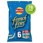 Walkers French Fries Variety Snacks 6X18g