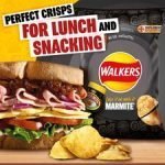 Walkers Marmite Crisps 6X25g - Image 2