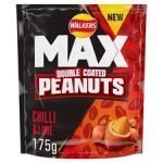 Walkers Max Double Coated Peanuts Chilli & Lime 175G